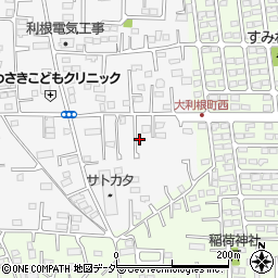 群馬県前橋市箱田町1236-14周辺の地図