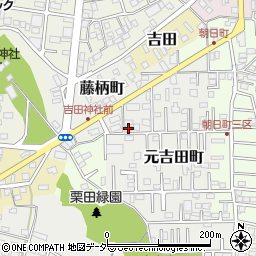 茨城県水戸市元吉田町2962周辺の地図