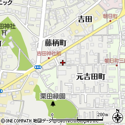 茨城県水戸市元吉田町2971-1周辺の地図