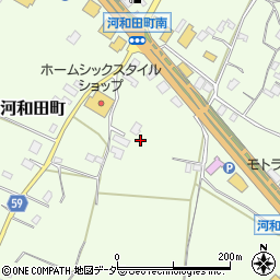 茨城県水戸市河和田町3852周辺の地図