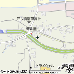 茨城県桜川市友部451-3周辺の地図