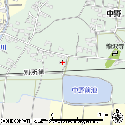 長野県上田市中野907周辺の地図