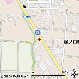 栃木県栃木市樋ノ口町71周辺の地図