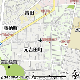 茨城県水戸市元吉田町2955-5周辺の地図