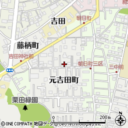 茨城県水戸市元吉田町2957周辺の地図