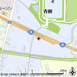 茨城県桜川市青柳478周辺の地図