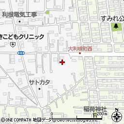 群馬県前橋市箱田町1229周辺の地図
