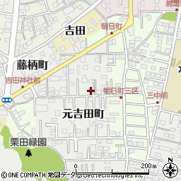 茨城県水戸市元吉田町2956-5周辺の地図