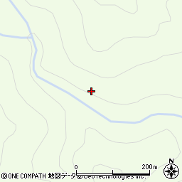 赤摩木古谷周辺の地図