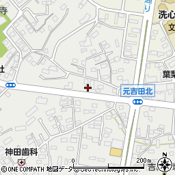 茨城県水戸市元吉田町51周辺の地図