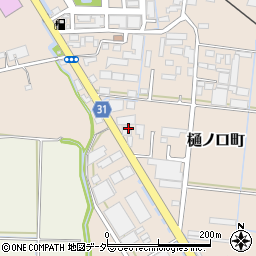 栃木県栃木市樋ノ口町506周辺の地図