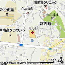 株式会社マルト元吉田店周辺の地図