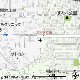 群馬県前橋市箱田町1221周辺の地図