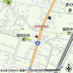 栃木県小山市羽川423周辺の地図