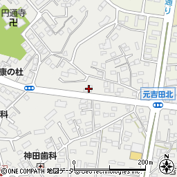 茨城県水戸市元吉田町29周辺の地図