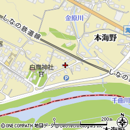 長野県東御市本海野1192周辺の地図