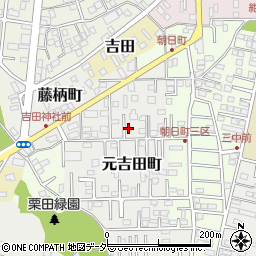 茨城県水戸市元吉田町2958-13周辺の地図