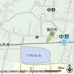 長野県上田市中野507-12周辺の地図