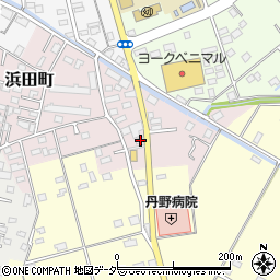 茨城県水戸市浜田町55周辺の地図