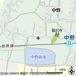 長野県上田市中野507-11周辺の地図
