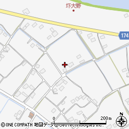 茨城県水戸市圷大野180周辺の地図