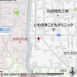 群馬県前橋市箱田町1331周辺の地図