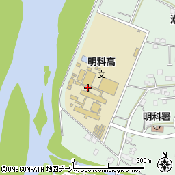 長野県安曇野市明科東川手潮97周辺の地図