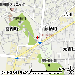 茨城県水戸市藤柄町1580周辺の地図
