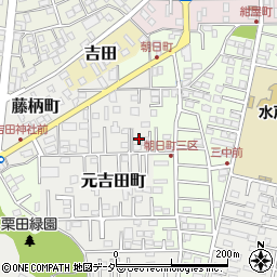 茨城県水戸市元吉田町2955-4周辺の地図