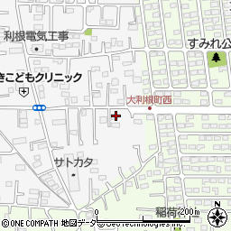 群馬県前橋市箱田町1230周辺の地図