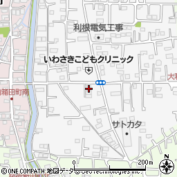 群馬県前橋市箱田町1340-6周辺の地図