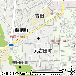 茨城県水戸市元吉田町2959周辺の地図