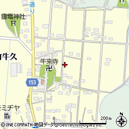 栃木県栃木市大平町牛久342周辺の地図