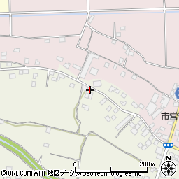 茨城県桜川市友部349周辺の地図