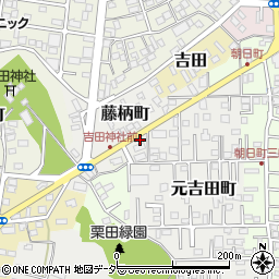 茨城県水戸市元吉田町2972-2周辺の地図