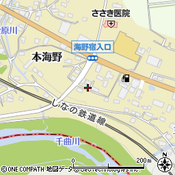 長野県東御市本海野1695周辺の地図