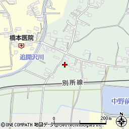 長野県上田市中野933周辺の地図