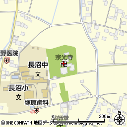 宗光寺周辺の地図