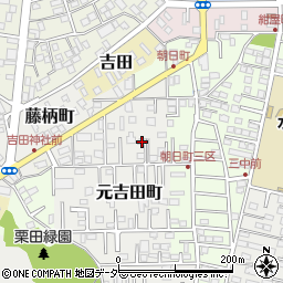 茨城県水戸市元吉田町2956周辺の地図