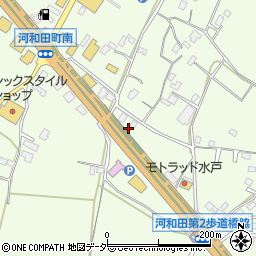 茨城県水戸市河和田町356周辺の地図