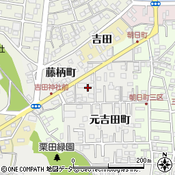 茨城県水戸市元吉田町2961周辺の地図