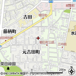 茨城県水戸市元吉田町2955-3周辺の地図