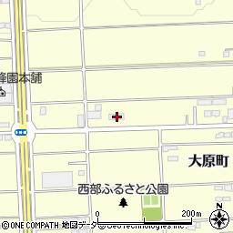 群馬県太田市大原町1529周辺の地図