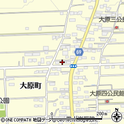 群馬県太田市大原町1521-11周辺の地図