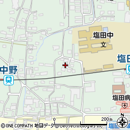 長野県上田市中野410周辺の地図
