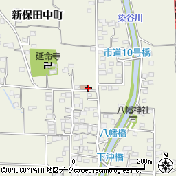 群馬県高崎市新保田中町524周辺の地図