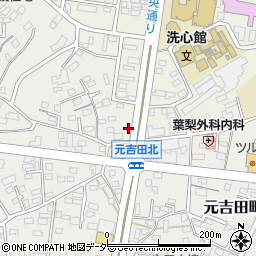 茨城県水戸市元吉田町391周辺の地図