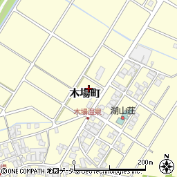 石川県小松市木場町（ち）周辺の地図