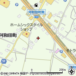 茨城県水戸市河和田町3848周辺の地図