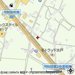 茨城県水戸市河和田町354周辺の地図